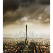 Paris Skyline City Duvet Cover Set