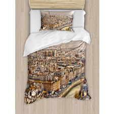 Streets Cityscape Duvet Cover Set