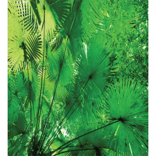 Exotic Jungle Plants Duvet Cover Set