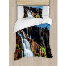 Pongour Waterfall Exotic Duvet Cover Set