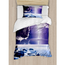 Mystic Dark Sky Scenery Duvet Cover Set