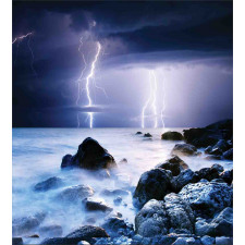 Rocky Coast Mystic Storm Duvet Cover Set
