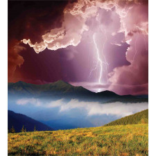 Earth Storm Rays Rural Duvet Cover Set
