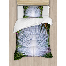 Tropical Garden Feather Duvet Cover Set