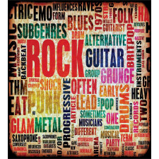 Music Rock 'n' Roll Poster Duvet Cover Set