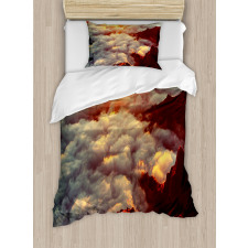 Natural Beauty Sunset Duvet Cover Set