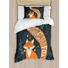 Cartoon Fox Funny Animal Duvet Cover Set