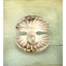 Open Shell Marine Life Duvet Cover Set