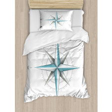 Antique Wind Rose Duvet Cover Set