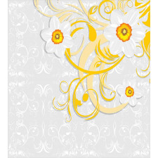 Daffodils Ornaments Art Duvet Cover Set