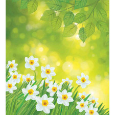 Daffodils Spring Petals Duvet Cover Set