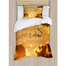 Flyingt Sunset Freedom Duvet Cover Set