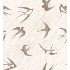 Flying Birds Duvet Cover Set