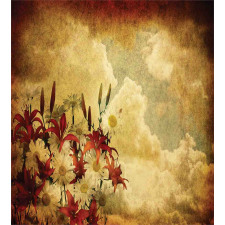 Retro Flower Chamomile Duvet Cover Set