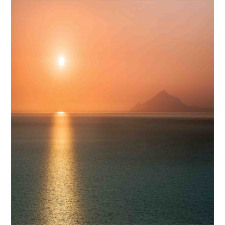 Sunrise over Ocean Duvet Cover Set