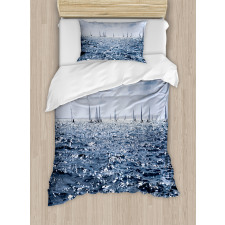 Sailing Boats Sunny Duvet Cover Set