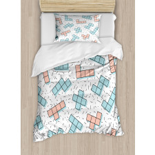 Retro Vintage Abstract Duvet Cover Set