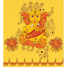 Bohemian Thai Elephant Duvet Cover Set