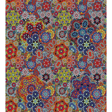 Combined Nested Paisley Duvet Cover Set