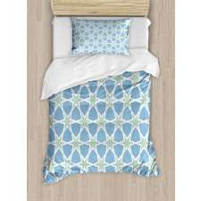 Mosaic Roman Stars Duvet Cover Set