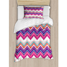 Colorful Groovy Art Duvet Cover Set