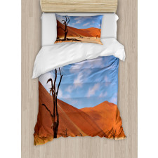 Lonely Tree in Desert Duvet Cover Set