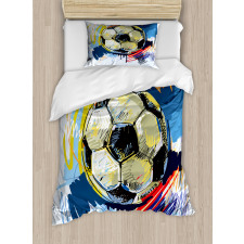 Colorful Detailed Duvet Cover Set