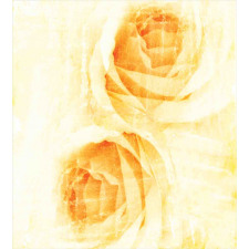 Watercolor Rose Flower Duvet Cover Set