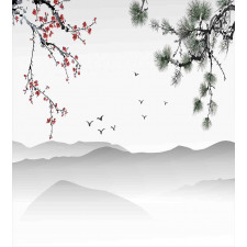 Chinese Style Artwork Duvet Cover Set