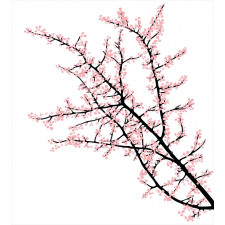 Cherry Branch Floral Duvet Cover Set