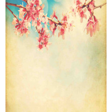 Spring Sakura Vintage Duvet Cover Set