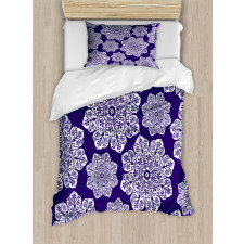 Flora Lace Snowflake Duvet Cover Set