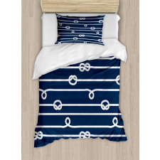 Sailor Knots Marine Duvet Cover Set