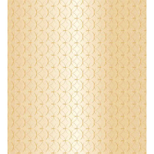 Geometric Gold Patterns Duvet Cover Set