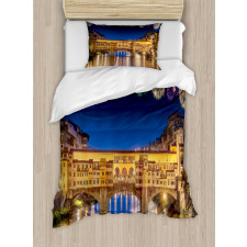 Night Panoramic View Duvet Cover Set