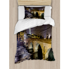 Roman Bridge Duvet Cover Set