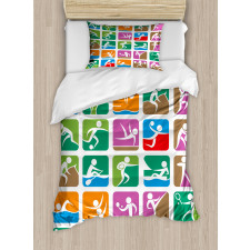 Summer Sports Duvet Cover Set