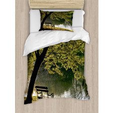 Resting at Riverside Duvet Cover Set