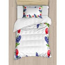 Blossom Spring Flowers Duvet Cover Set