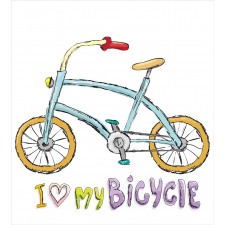 Bicycle Kids Love Words Duvet Cover Set