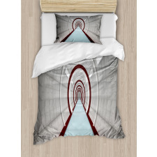 Futuristic Corridor Duvet Cover Set