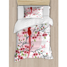 Mythical Phoenix Bird Duvet Cover Set