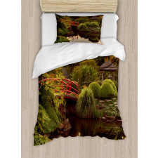 Garden Asia Peace Duvet Cover Set