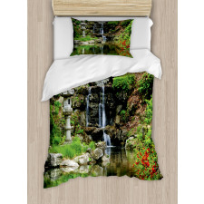 Waterfall Garden Duvet Cover Set