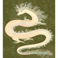 Chinese Dragon Eastern Duvet Cover Set
