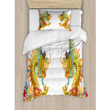 Dragon Oriental Culture Duvet Cover Set