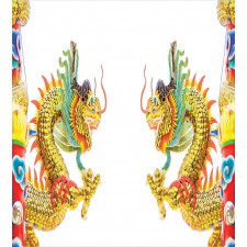 Dragon Oriental Culture Duvet Cover Set