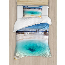 Spring Hot Volcano Duvet Cover Set