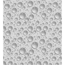 Waterdrops Monochrome Duvet Cover Set