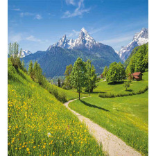 Wild Flowers in Alps Duvet Cover Set